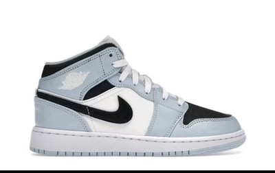  Air Jordan 1 Mid Ice Blue Men's / READ DESC!