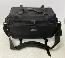 LowePro Commercial AW Large Black Camera Bag Photography W/Rain Cover