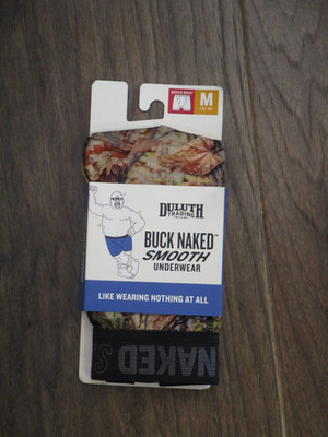 DULUTH BUCK NAKED SMOOTH BOXER BRIEFS IN CAMO PRINT SIZE MEDIUM | eBay