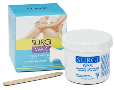 Surgi-Wax Microwave Hair Removal Hard Wax for 4 Ounce (Pack of 1), B000TBW4OU