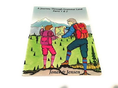 #ad A Journey Through Grammar Land Parts 1 and 2 paperback Frode Jensen $24.89