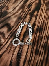 My Flat In London Silver Bracelet With Bow