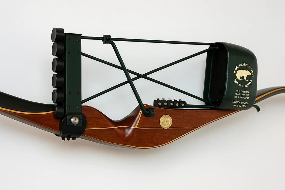 Arco recurvo vintage 1972 diestro Bear Kodiak Magnum 52" 40# - era Grayling Foto 2 de 4