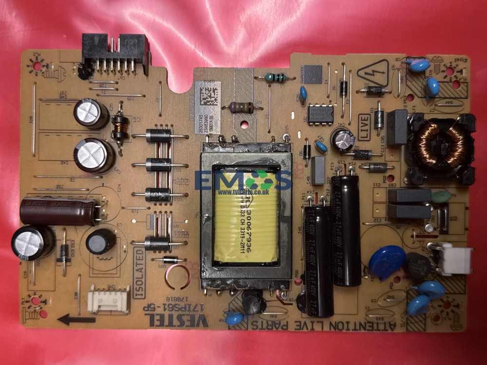 23483990 (17IPS61-5P) POWER SUPPLY FOR PANASONIC TX-24G302B 1908