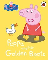 Peppa Pig - Peppa And Her Golden Boots - Board Book - G245Z
