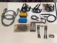 LOT of Oscilloscope Test Leads, Logic + Demodulation Probes, Preamp & GPIB Cable
