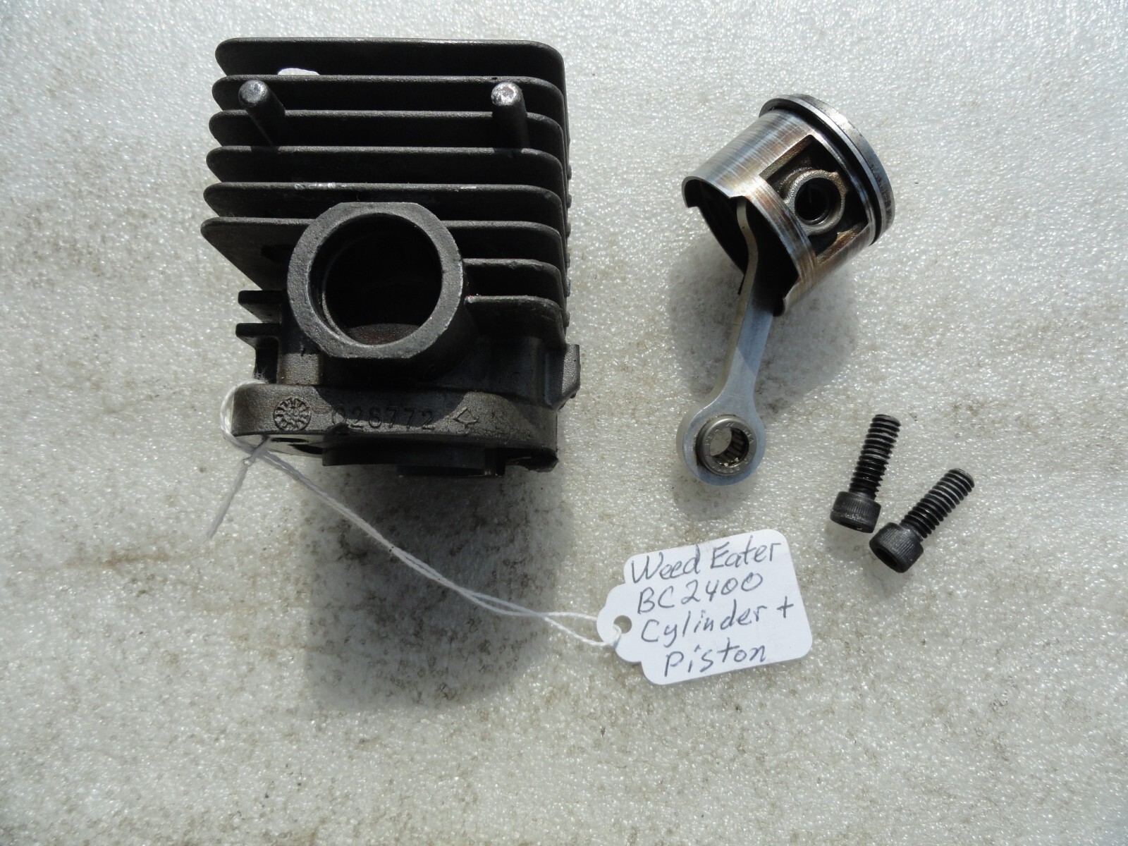 Weed Eater BC2400 25cc Trimmer Engine Cylinder and Piston eBay