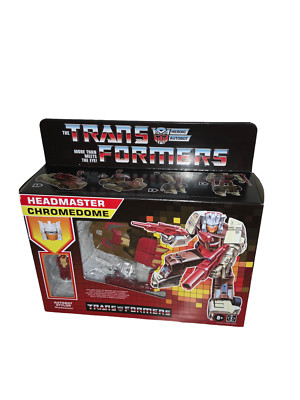 Hasbro Transformers Autobot Headmaster Chromedome Walmart Exclusive Reissue