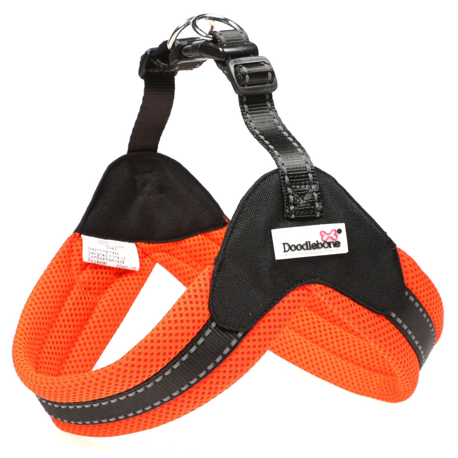 Doodlebone Dog Harness Boomerang Soft Mesh Breathable Padded Easy Fit