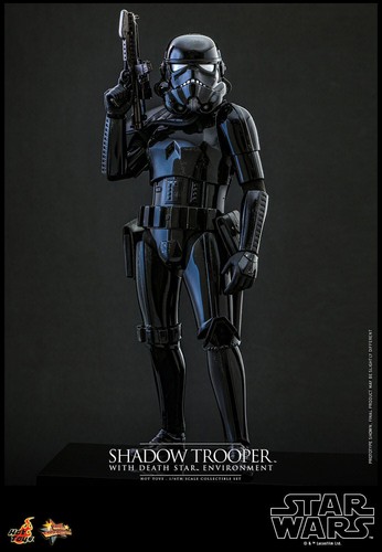FIGURA OBRA MAESTRA DE STAR WARS 1/6 SHADOWTROOPER CON ENTORNO ESTRELLA DE LA MUERTE - Imagen 14 de 17