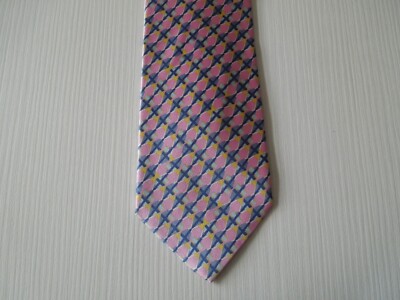 CHRISTIAN LA CROIX PARIS SEIDENKRAWATTE SEIDENKRAWATTE MADE IN ITALY 2345