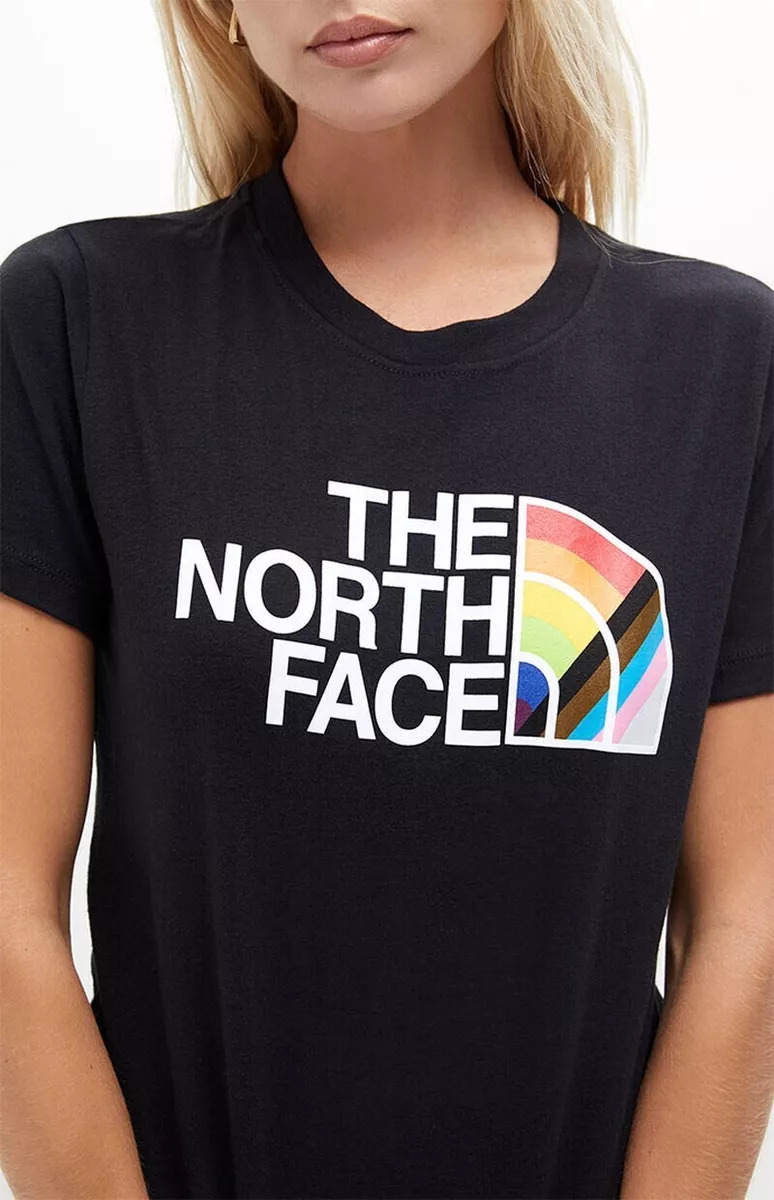 The North Face Pride Tee Womens T-Shirt XL Short Sleeve TNF Black