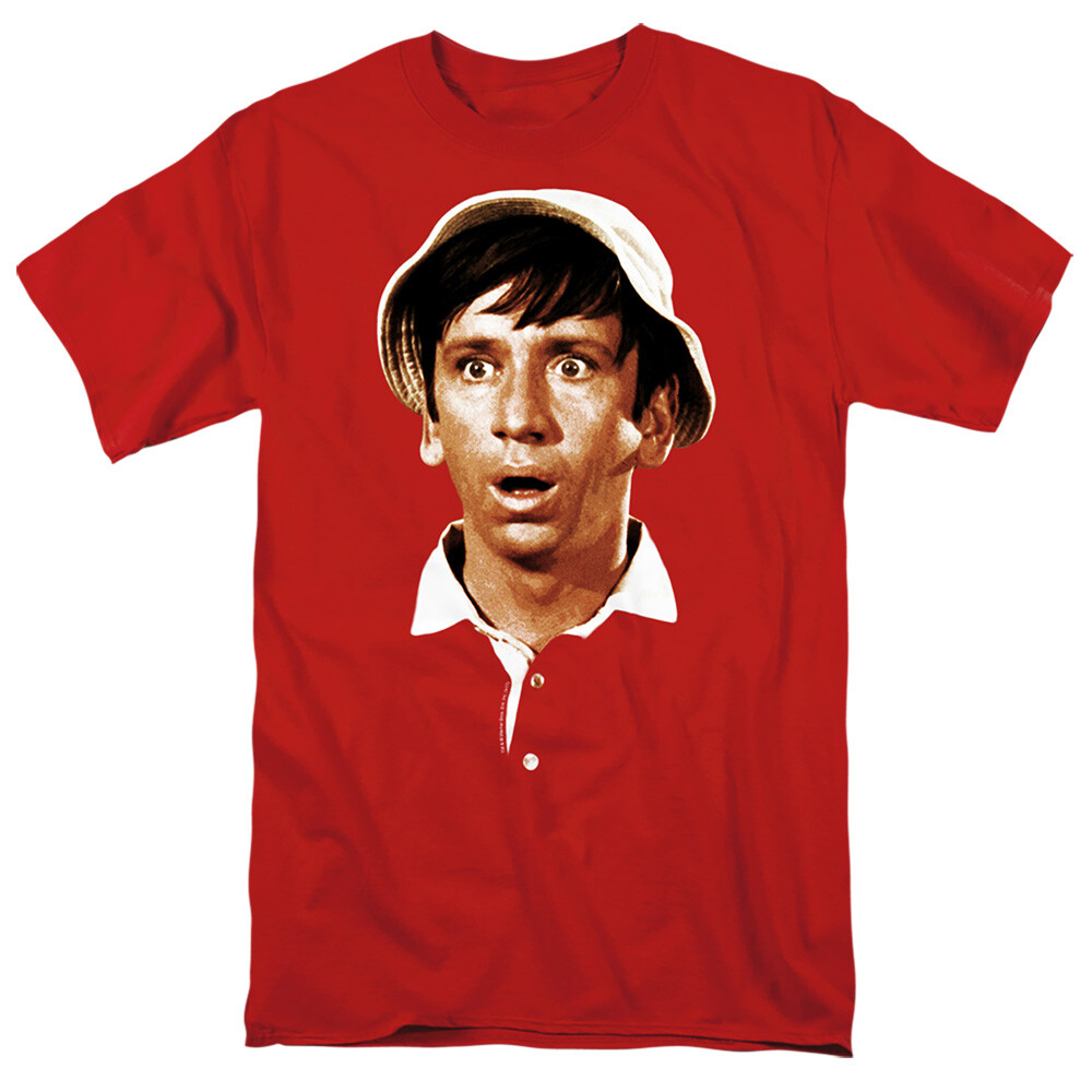 Gilligans Island Licensed Adult T-Shirt with Gilligans Head Design