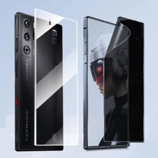 For Nubia Red Magic 9 Pro Privacy Soft Screen Protector/Tempered Glass Back Film