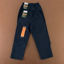 Lot of 2 Skobels Unisex Size 4 Navy Blue School Uniform Pull On Pants NWT