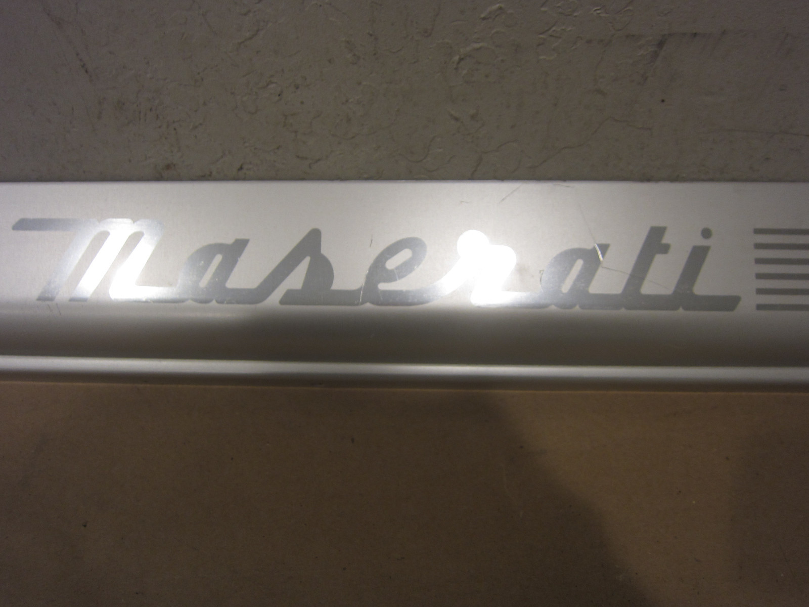 Maserati 4200 - LH Sill Plate / Under Door Moulding - P/N 386100313