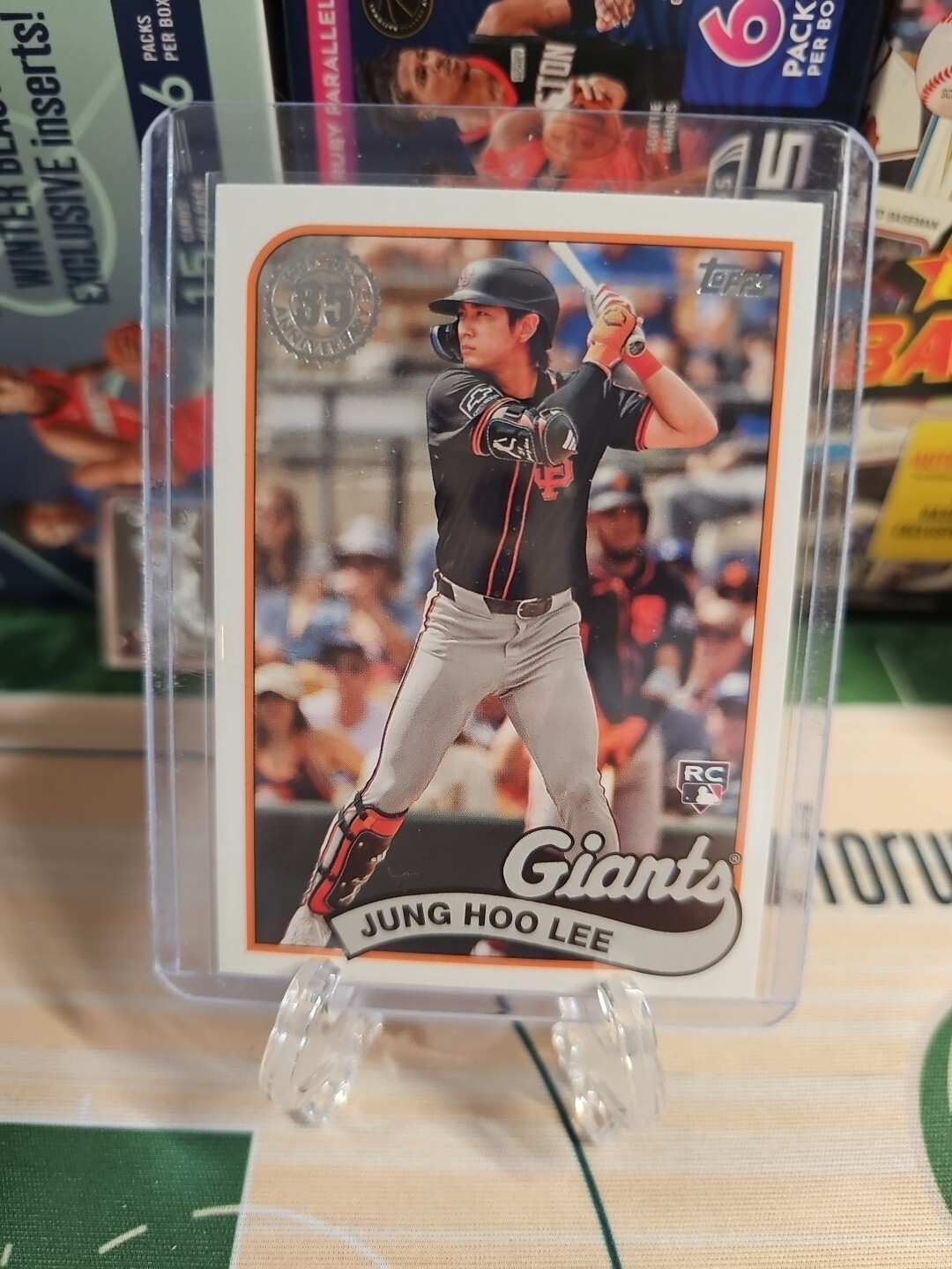 Jung Hoo Lee 2024 Topps Series 2 #89B2-40 1989 Topps Rookie SF Giants