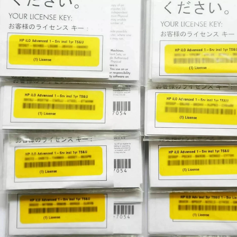 HP HPE iLo 2/3/4/5/6 Advanced Lifetime License | Gen 10 Gen 11 | Spedizione veloce - Immagine 4 di 4