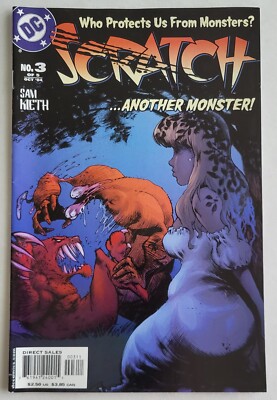 DC Comic Book....Scratch #3, October 2004, Very Good Condition 