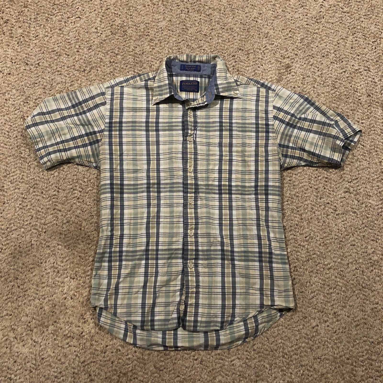 PENDLETON BUTTON DOWN SHIRT SIZE MEDIUM M!! - image 1