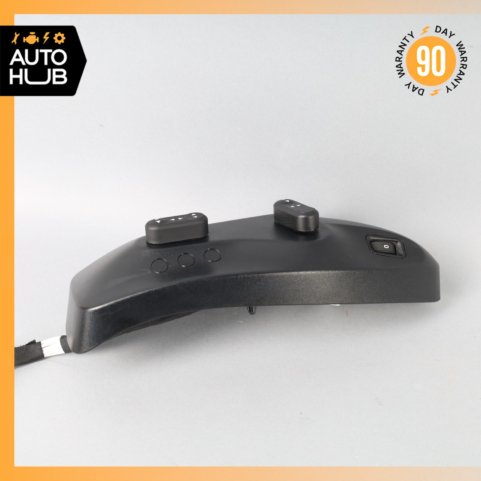 08-19 Maserati GranTurismo M145 Right Seat Control Panel Trim w/Switch OEM