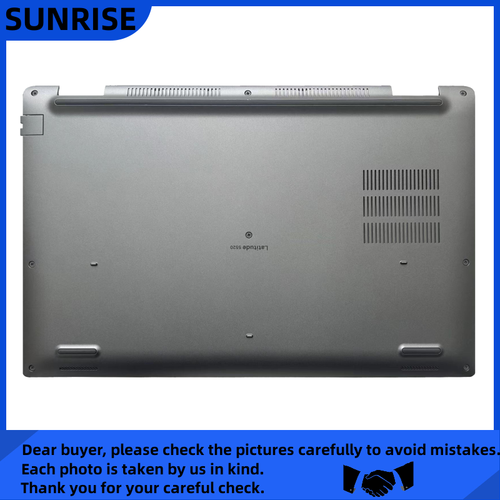 New For Dell Latitude 5520 Bottom Cover Lower Case 03C21P 3C21P Silver