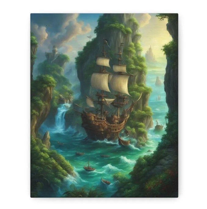 Wall Art for Fantasy Home Decor Lovers. Art Title: Fantasy Cove
