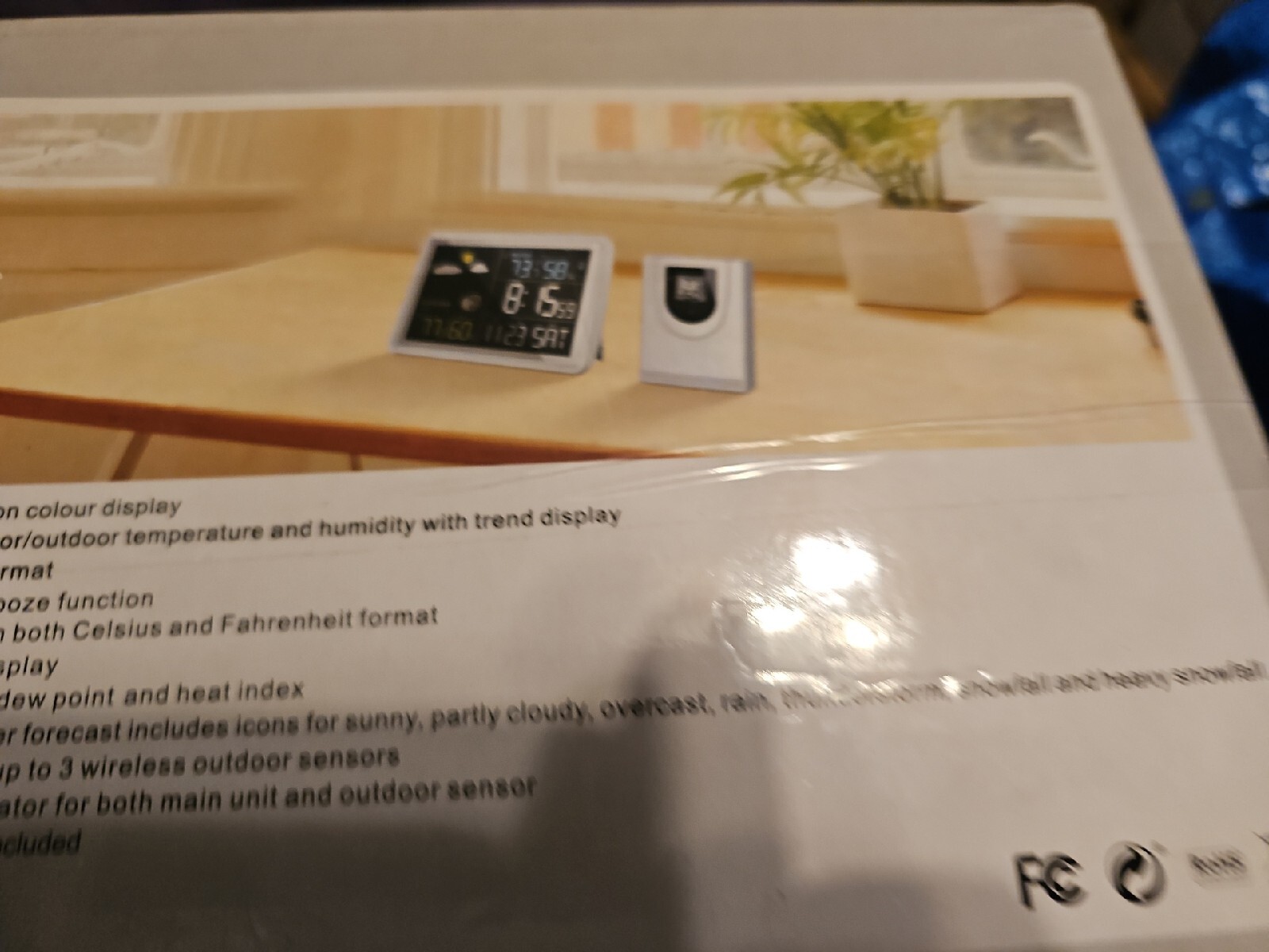 Wittime Digital Wireless Weather Station - WT2081