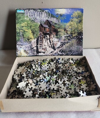 Vintage Guild Puzzle   Parker Brothers 1000 pc   Dead Horse Mill Co.