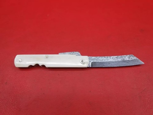 Custom Handmade Pattern Damascus Steel Knife Blade Blank For Supply S420 - Picture 7 of 9