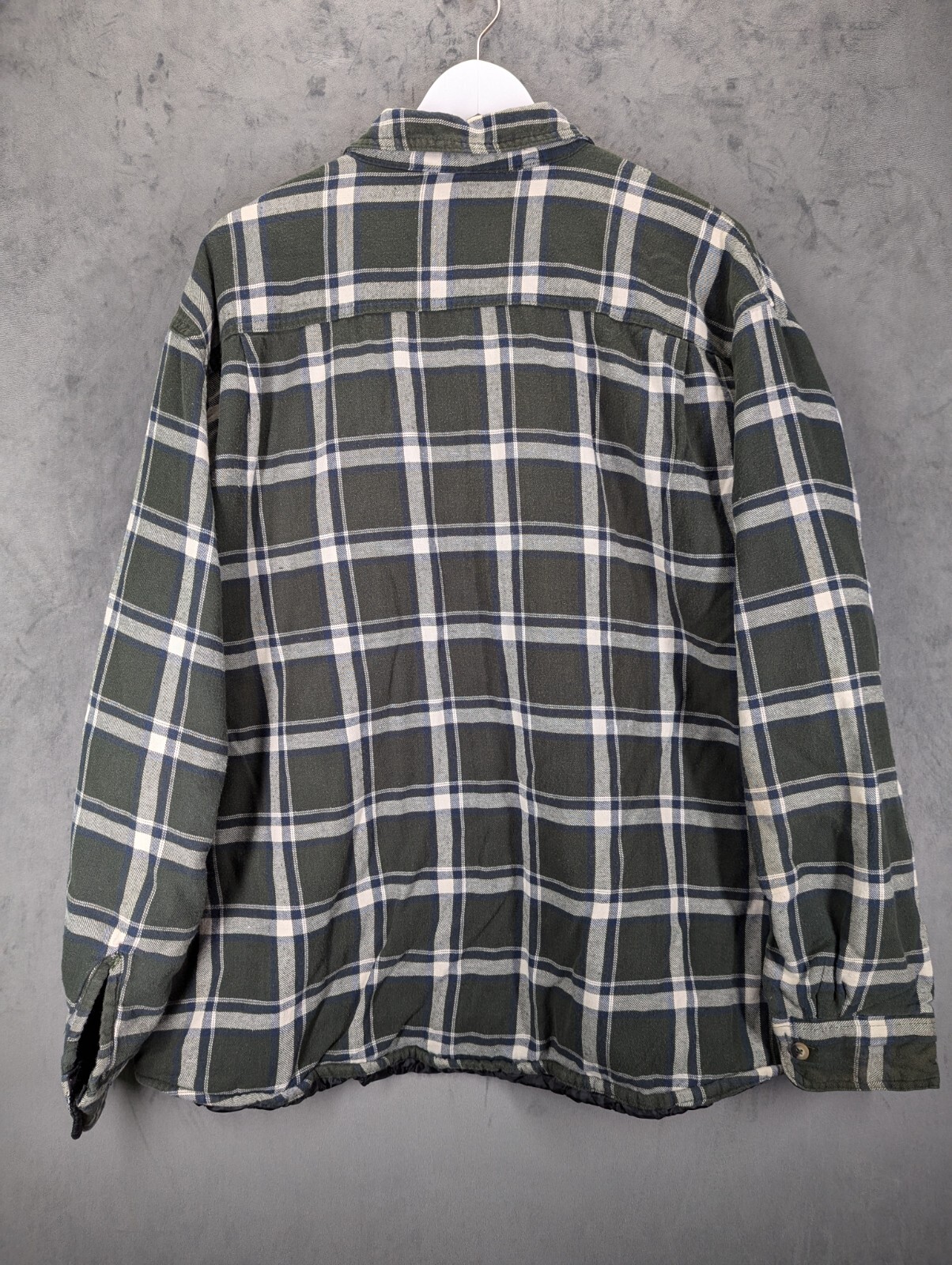 Wrangler Lumberjack Shirt Jacket Men's Size 2XL Padded Lined Plaid USA Workwear image 7