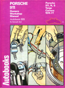 SHOP MANUAL PORSCHE 911 SERVICE REPAIR BOOK AUTOBOOKS OWNERS WORKSHOP