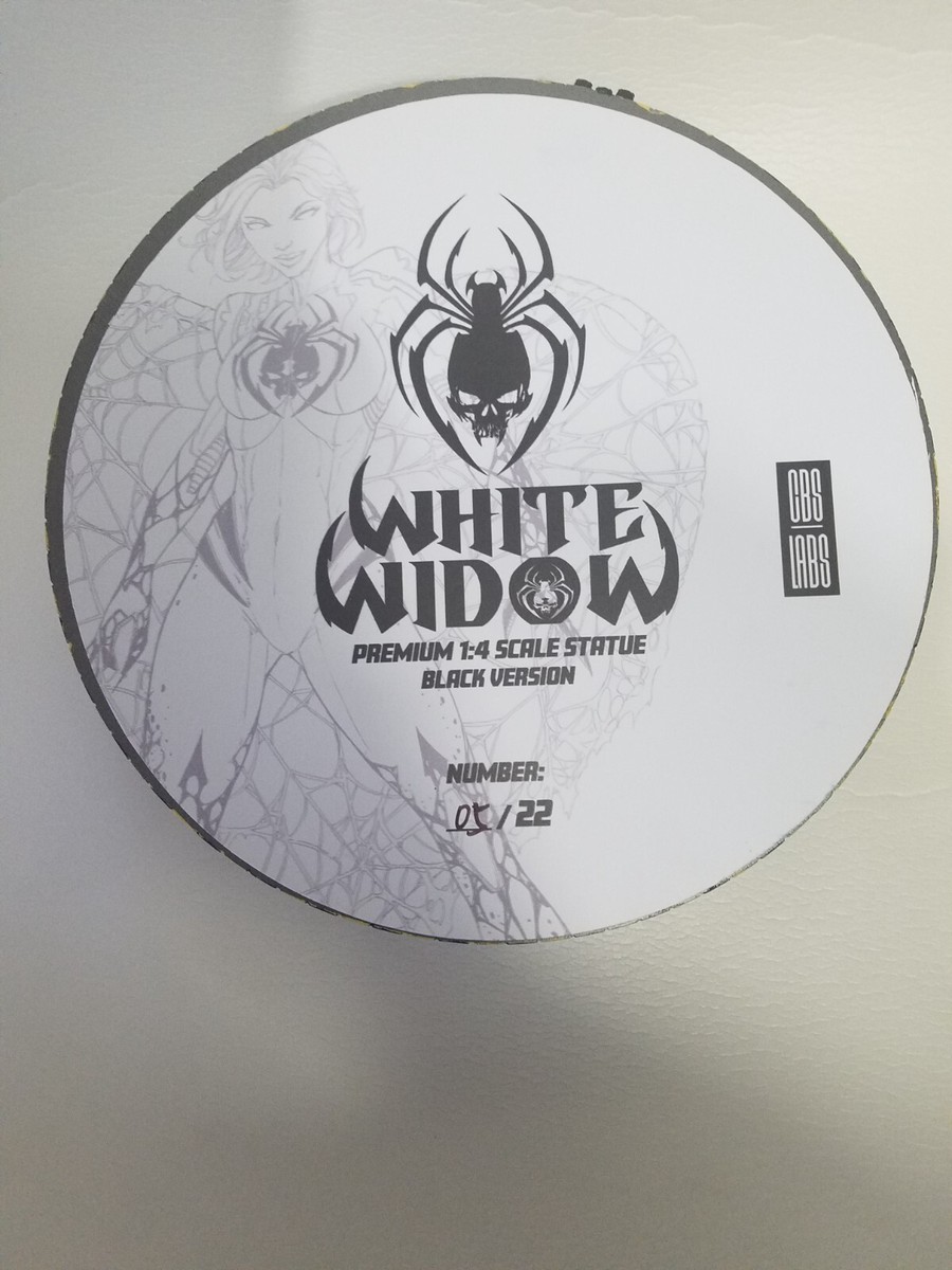 Absolute Comics White Widow 1/4 statue by JAMIE TYNDALL rare 05/22