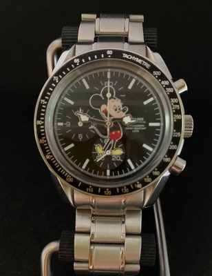SEIKO Triple Collabo Beams Over the Stripes Disney Watch Mickey 