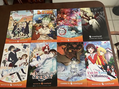 Anime Expo 2023 crunchyroll poster lot