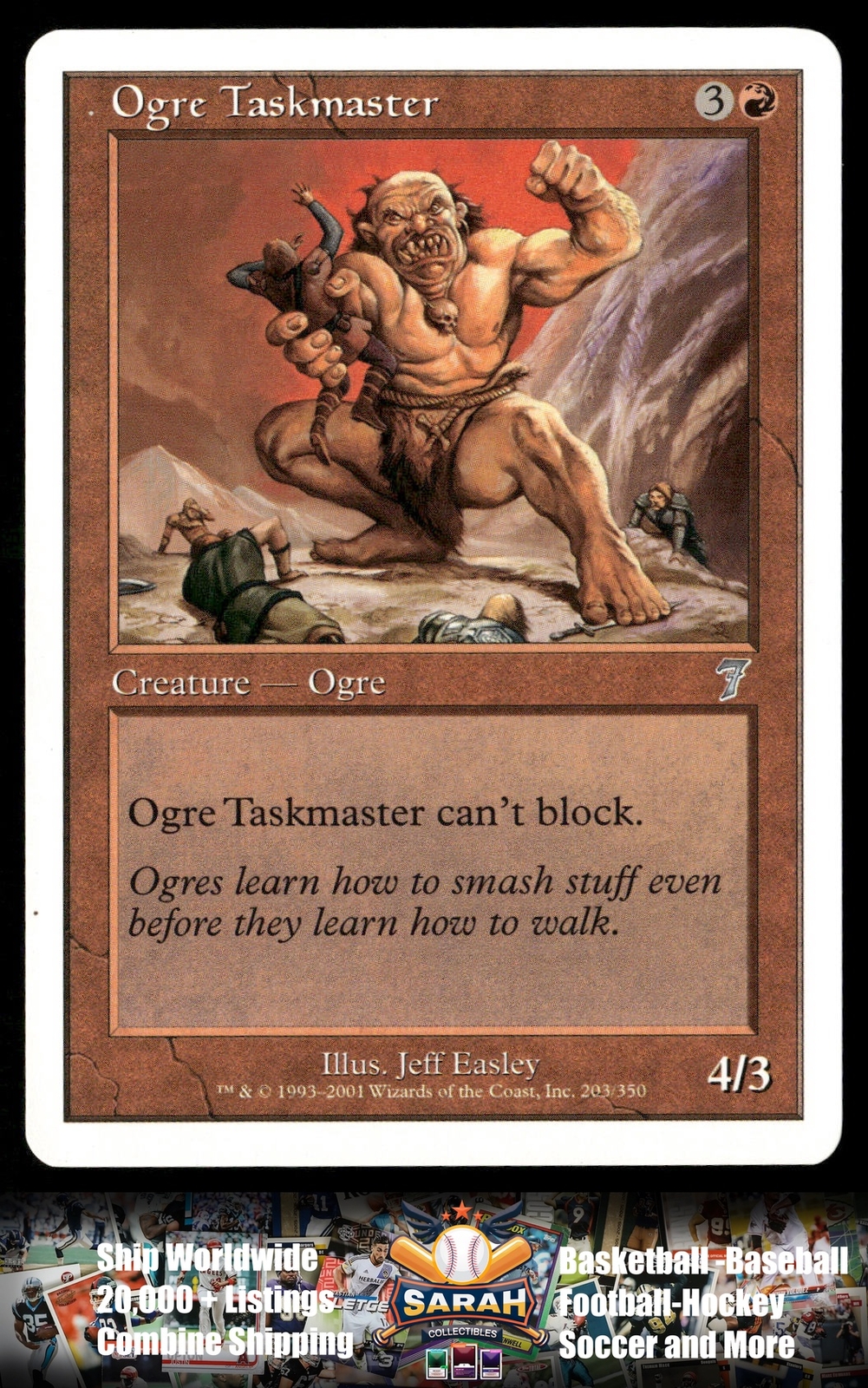 7th Edition #203 Ogre Taskmaster