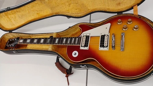 Greco  Electric Guitar Les Paul Cherry Sunburst EG-800 Made in Japan 1974