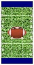 Football field Cornhole Board Printed 3M Vinyl Wrap