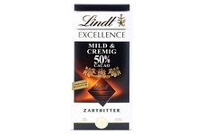 3x genuine LINDT Excellence 50 Cocoa   fine dark chocolate   TRACKED SHIPPING