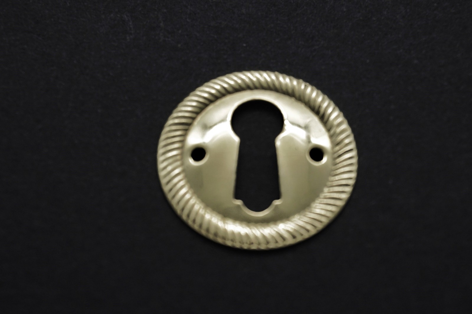 1" Keyhole Cover Plate Escutcheon Lock Furniture Hole Free shipping