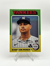 Everson Pereira RC 2024 Topps Heritage #348 Yankees
