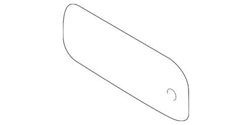 Reflector interior derecho de puerta para Ford E-Transit 2015-2024 (N/P 8C2Z-6023820-A)