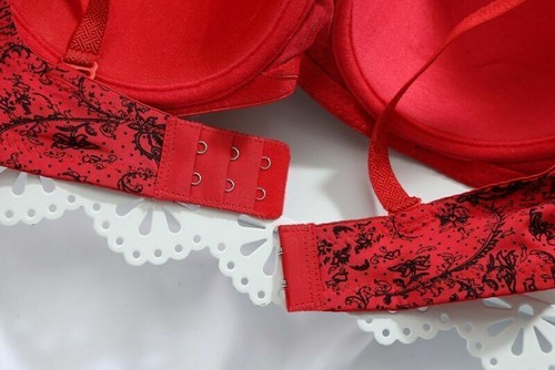 Womens Sexy Lace Floral Ladies Underwear Padded Bra Set Panties Knickers BCD/DDE - Picture 10 of 20