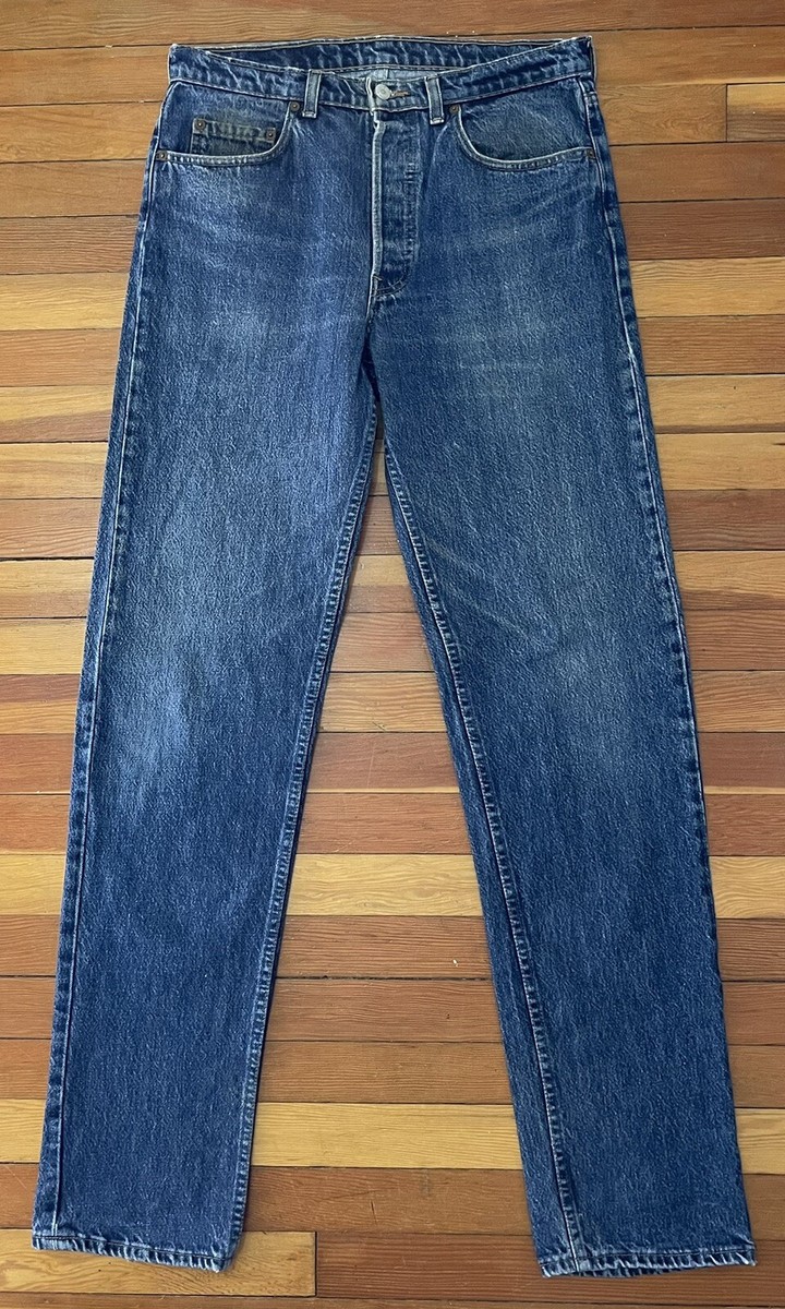 Vintage 1980's Levi's 501 Jeans Men's Sz. 32 Made In Canada