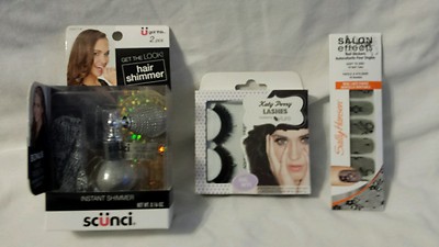 Scunci Instant Hair Shimmer Silver Atomizer Spray Bottle + 2 Bonuses