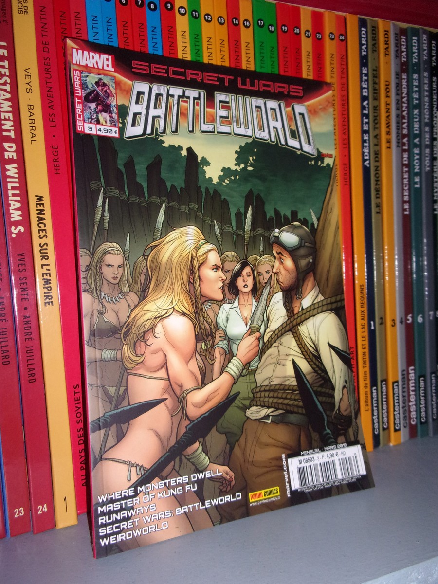 Secret Wars Battleworld Caresser le velours Marvel COMME