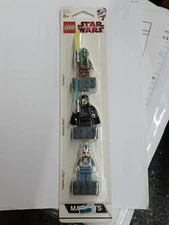 NEW Lego Star Wars 852947 Magnet Set Kit Fisko Barriss Offer Captain Jag 2010