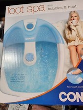Conair Pedicure Foot Spa with Bubbles and Pinpoint Massage Attachment
