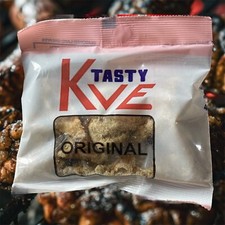 NEW KVE Original - Leaf scratchings 40g. KVE Original - 40g 5 Pkts Per Card