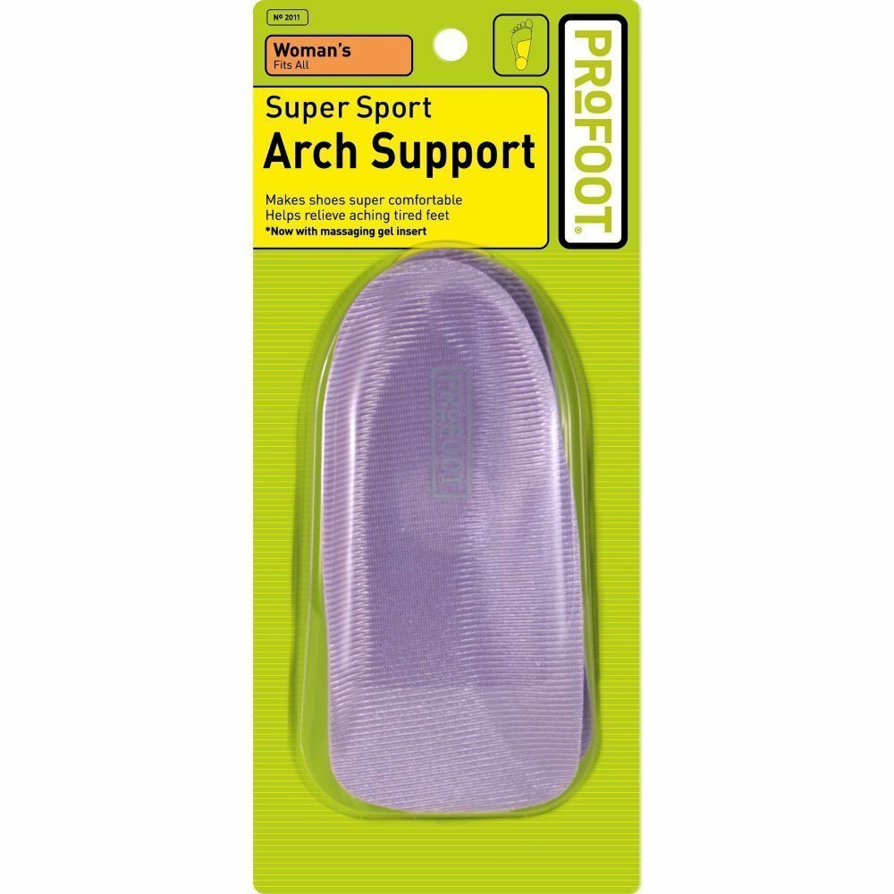 Profoot Super Sport Arch Support Massaging Gel Women's One Size Fits All 1 Pair eBay